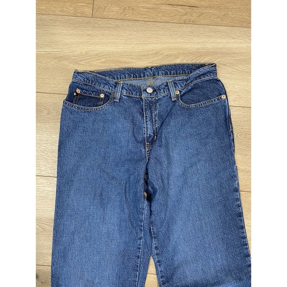 Polo Ralph Lauren Vtg Saturday High Rise Jeans Women's 30x32 Logo Patch - Picture 3 of 6